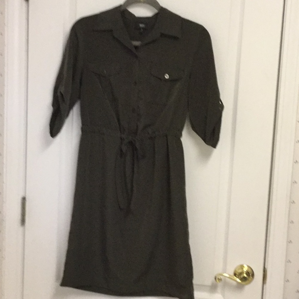 Olive Green Dress
